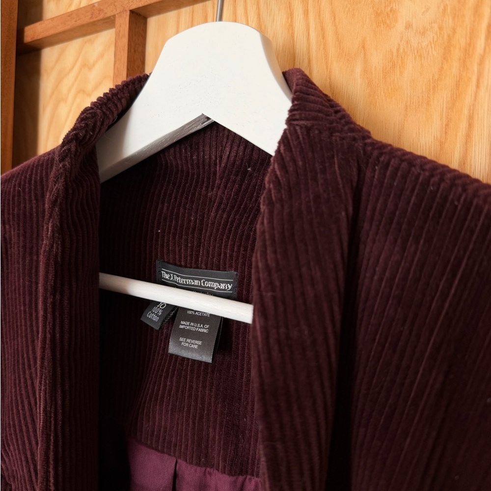 The J Peterman Company Cotton Corduroy Jacket, 10